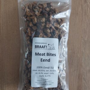 Eend Meat Bites (zak 150 gram)