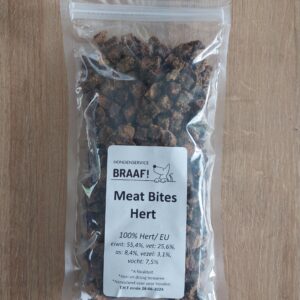 Meat Bites Hert (zak 150 gram)