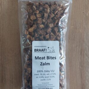 Meat Bites Zalm (zak 150 gram)